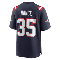 Jim Nance New England Patriots Retired Player Jersey - Navy Jerseys