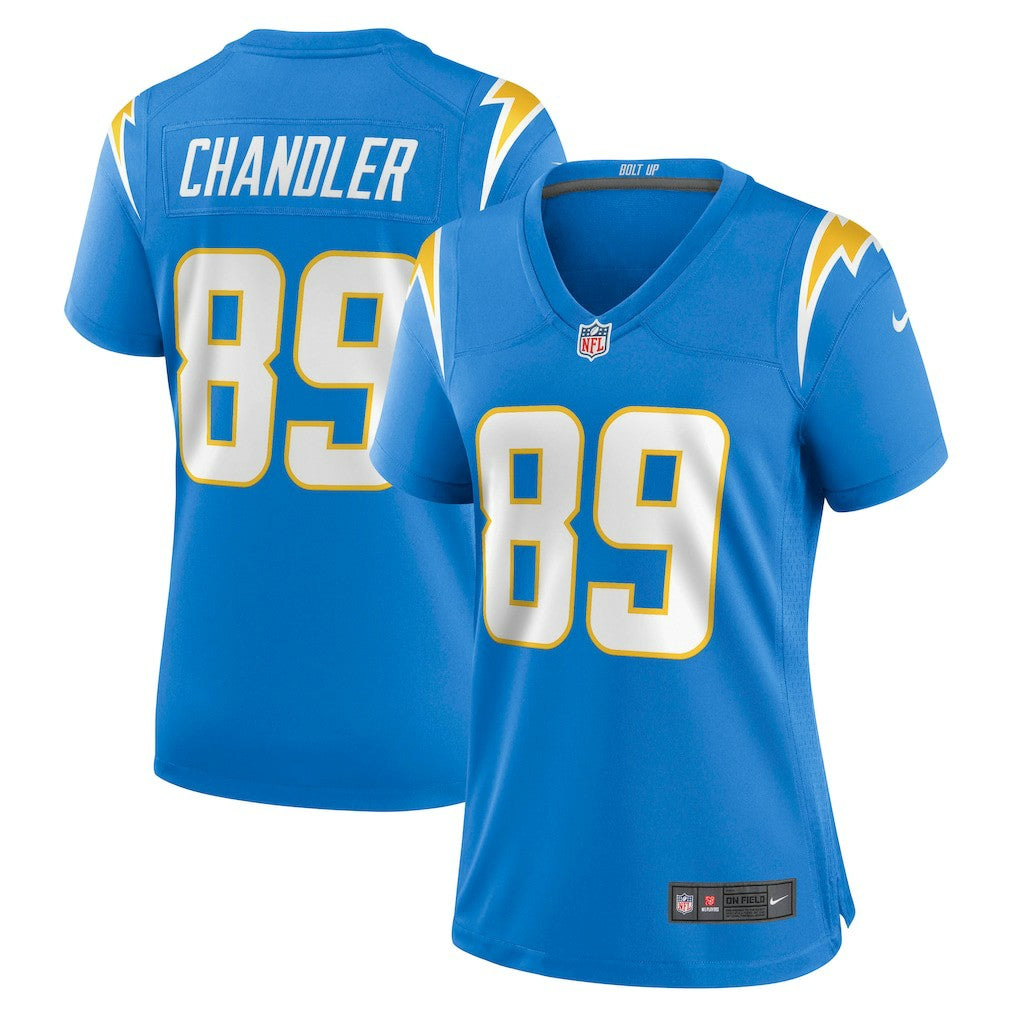 Wes Chandler Los Angeles Chargers Women's Retired Player Jersey - Powder Blue Jerseys