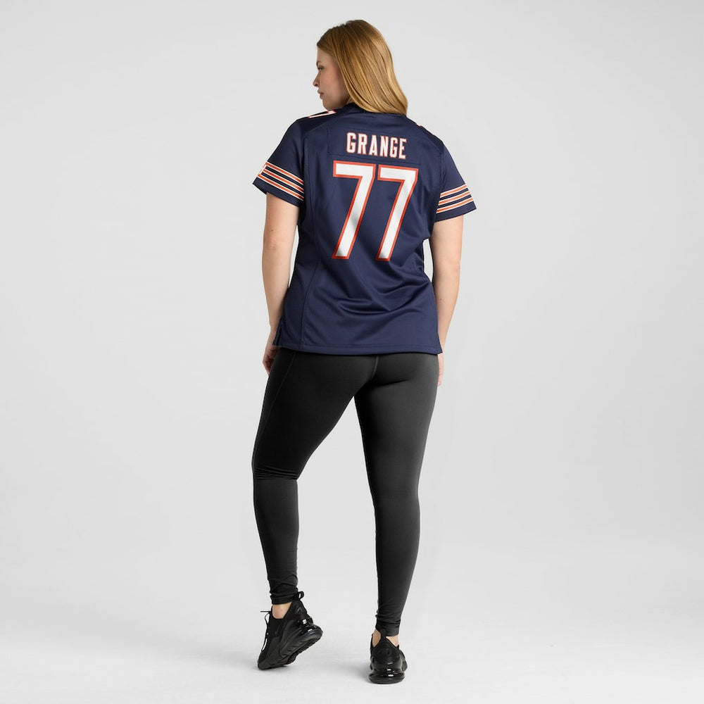 Red Grange Chicago Bears Women's Retired Player Jersey - Navy Jerseys