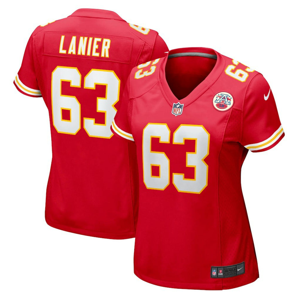Willie Lanier Kansas City Chiefs Women's Retired Player Jersey - Red Jerseys