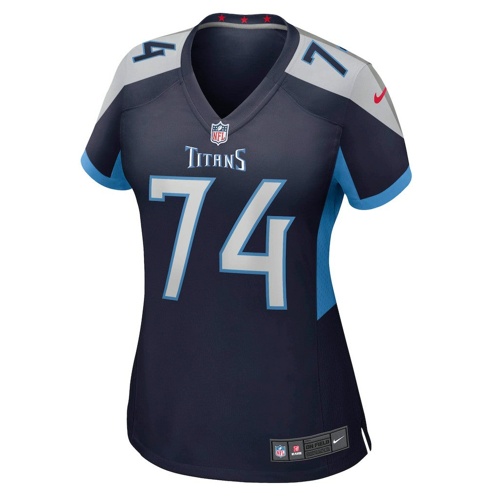 Bruce Matthews Tennessee Titans Women's Retired Player Jersey - Navy Jerseys