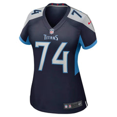 Bruce Matthews Tennessee Titans Women's Retired Player Jersey - Navy Jerseys