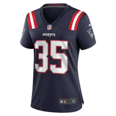 Jim Nance New England Patriots Women's Retired Player Jersey - Navy Jerseys