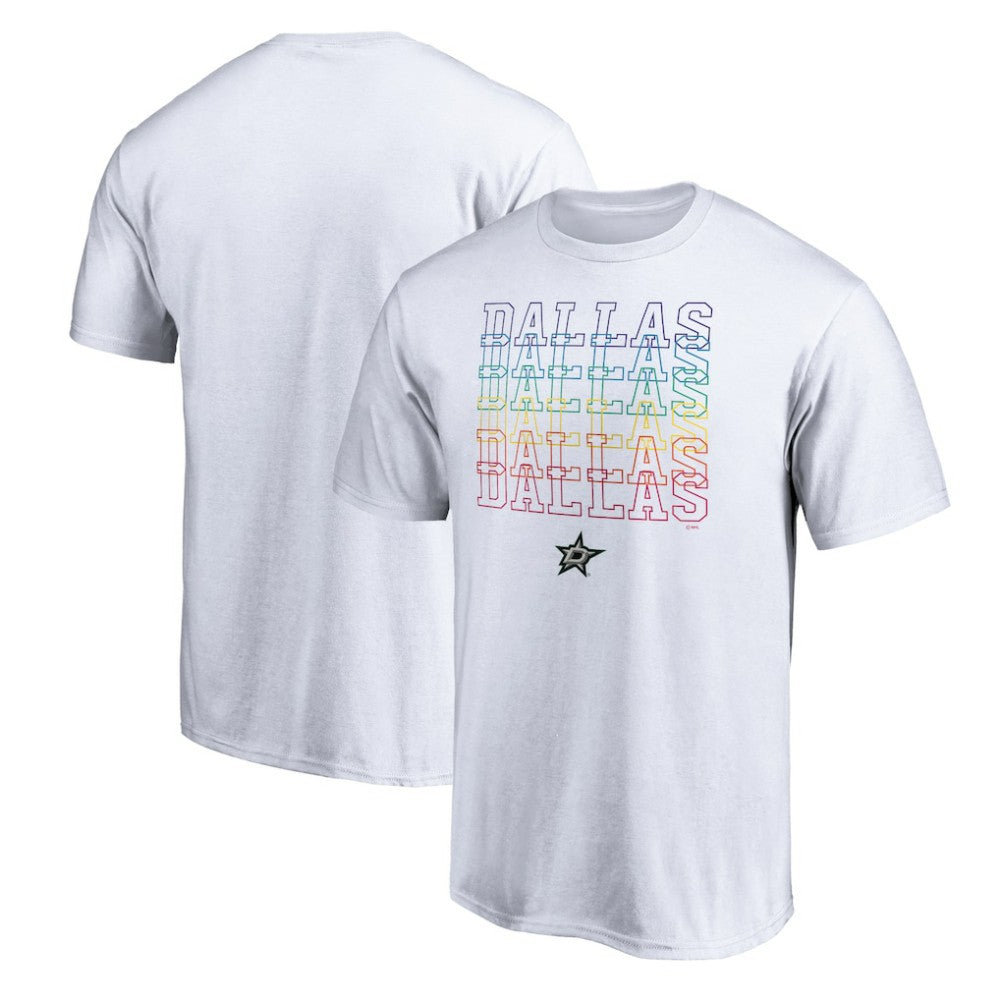 Dallas Stars City Pride T-Shirt - White | US 4257399