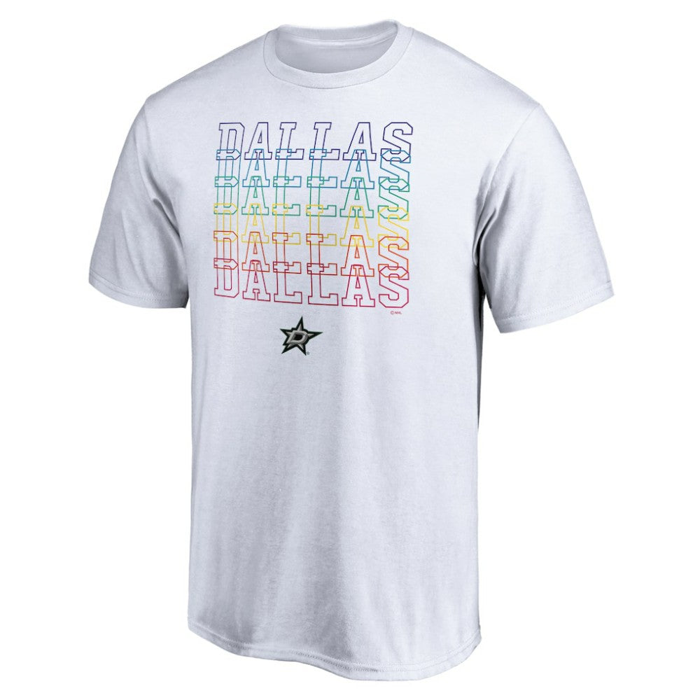 Dallas Stars City Pride T-Shirt - White | US 4257399