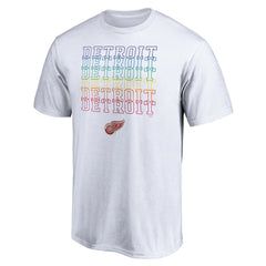 Detroit Red Wings City Pride T-Shirt - White | US 4257400
