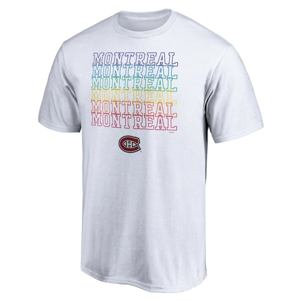 Montreal Canadiens City Pride T-Shirt - White | US 4257405