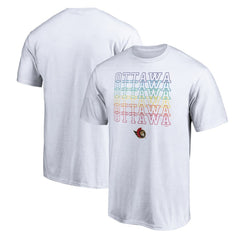 Ottawa Senators City Pride T-Shirt - White | US 4257410