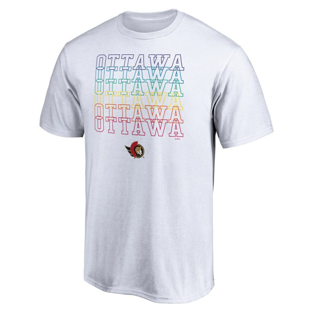 Ottawa Senators City Pride T-Shirt - White | US 4257410