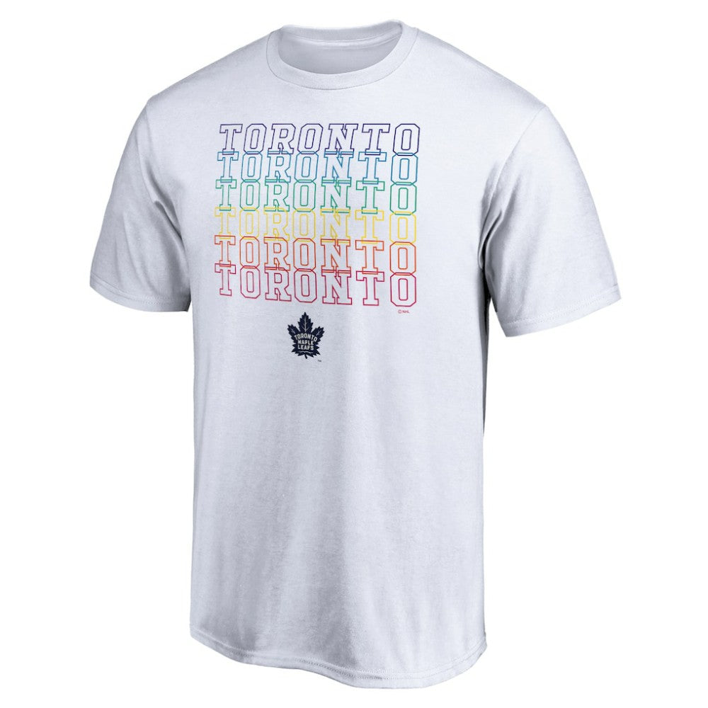 Toronto Maple Leafs City Pride T-Shirt - White | US 4257416