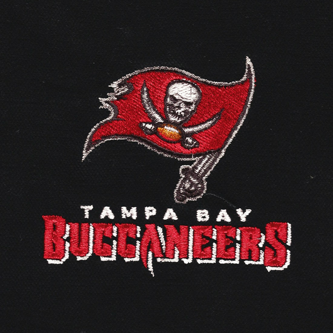 Tampa Bay Buccaneers Dunbrooke Big & Tall Dakota Canvas Hoodie Full-Zip Jacket - Black Hoodies
