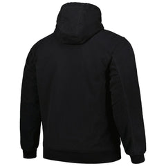 Arizona Cardinals Dunbrooke Big & Tall Dakota Canvas Hoodie Full-Zip Jacket - Black Hoodies