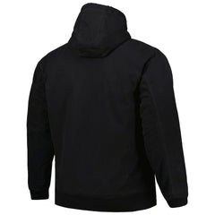 Las Vegas Raiders Dunbrooke Big & Tall Dakota Canvas Hoodie Full-Zip Jacket - Black Hoodies