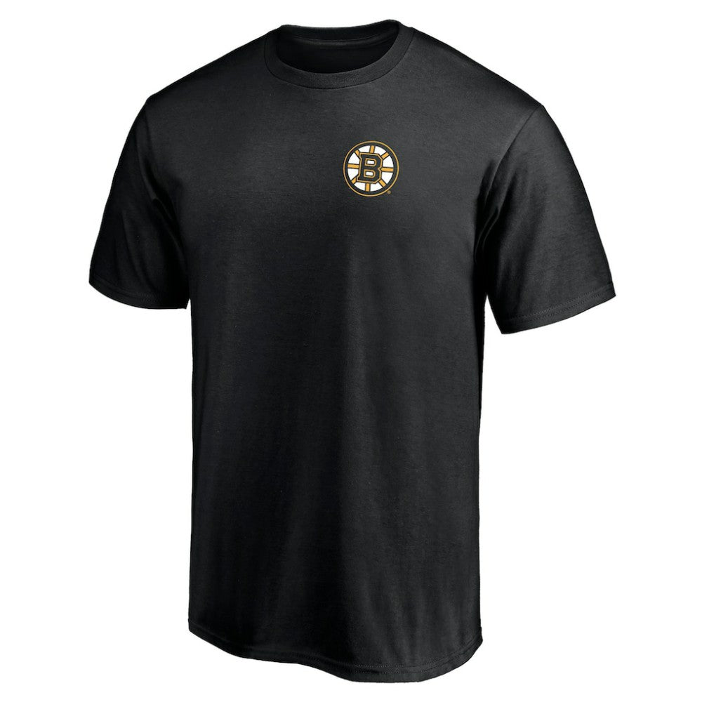 Boston Bruins Number One Dad Logo T-Shirt - Black | US 4258750