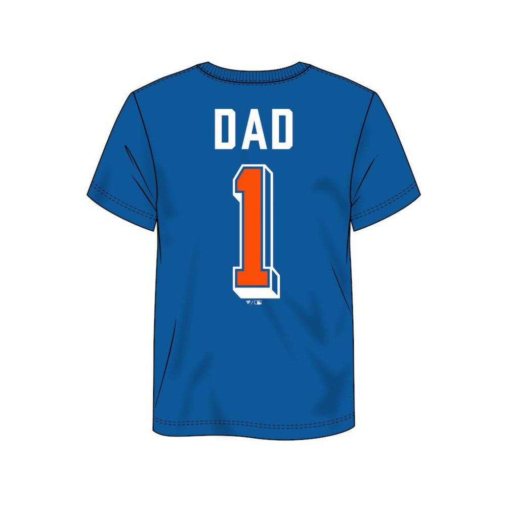 New York Islanders Number One Dad Logo T-Shirt - Royal | US 4258766