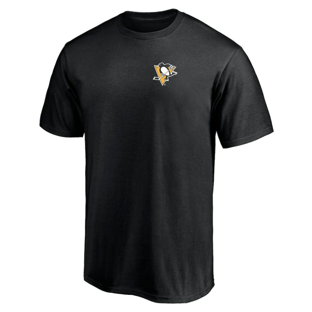 Pittsburgh Penguins Number One Dad Logo T-Shirt - Black | US 4258770