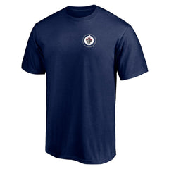 Winnipeg Jets Number One Dad Logo T-Shirt - Navy | US 4258778