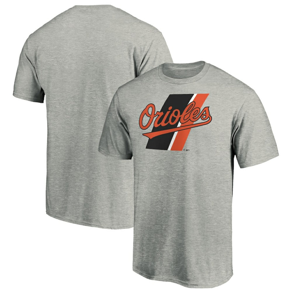 Baltimore Orioles Team Prep T-Shirt - Heathered Gray T-shirts