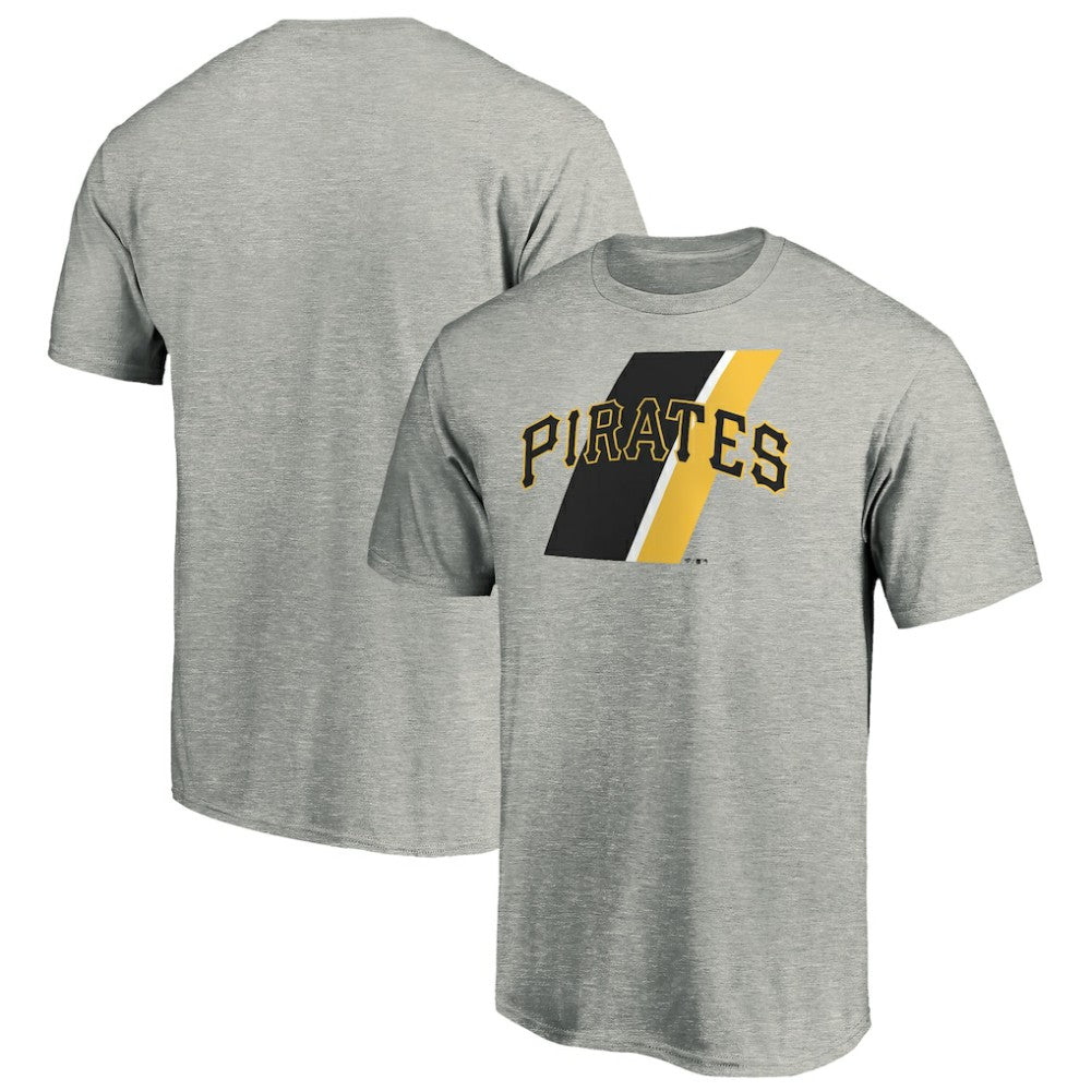Pittsburgh Pirates Team Prep T-Shirt - Heathered Gray T-shirts