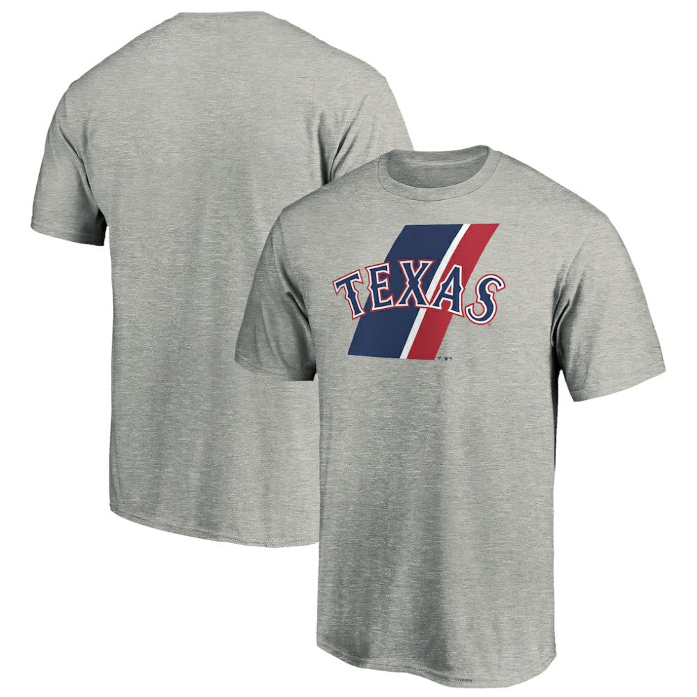 Texas Rangers Team Prep T-Shirt - Heathered Gray T-shirts