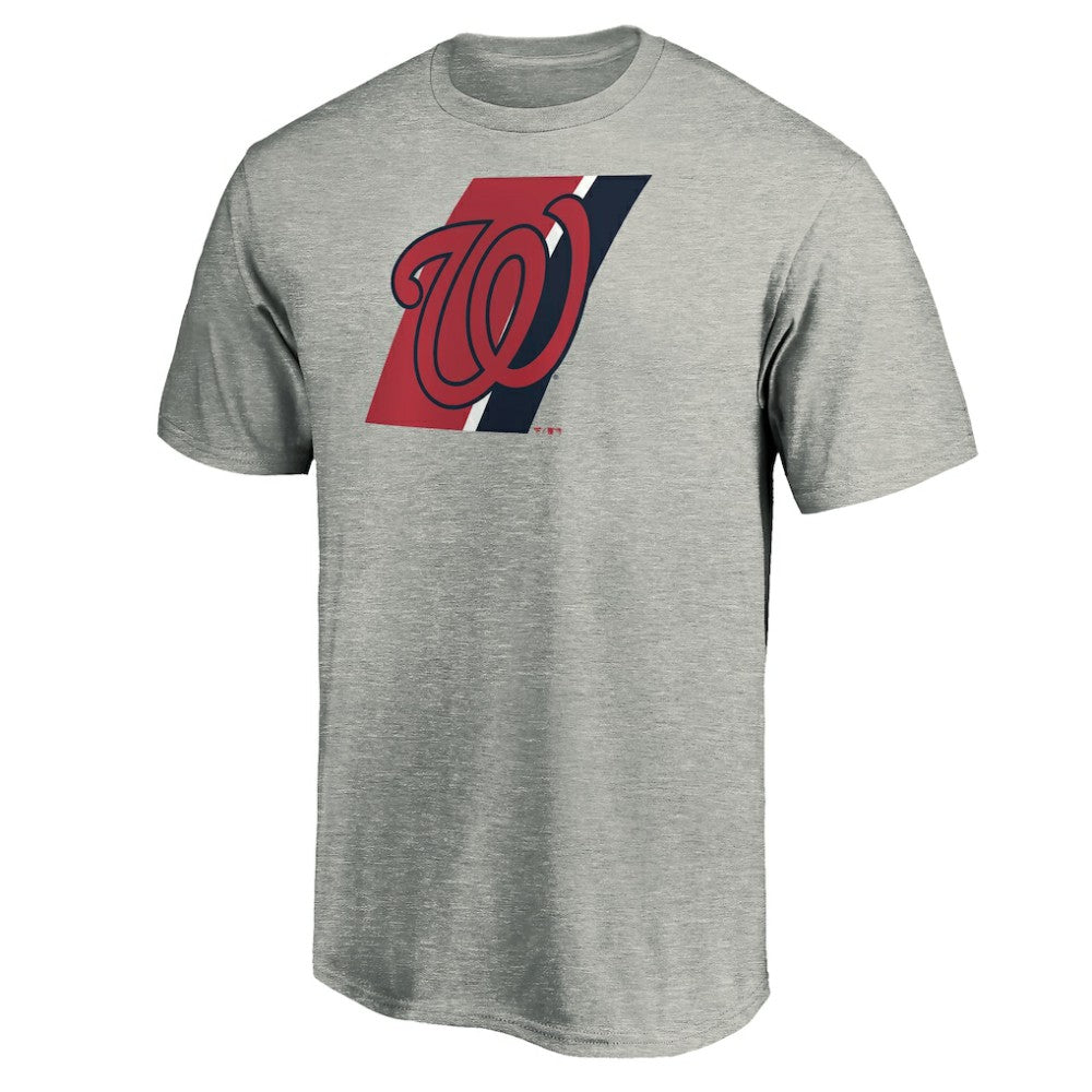 Washington Nationals Team Prep T-Shirt - Heathered Gray T-shirts