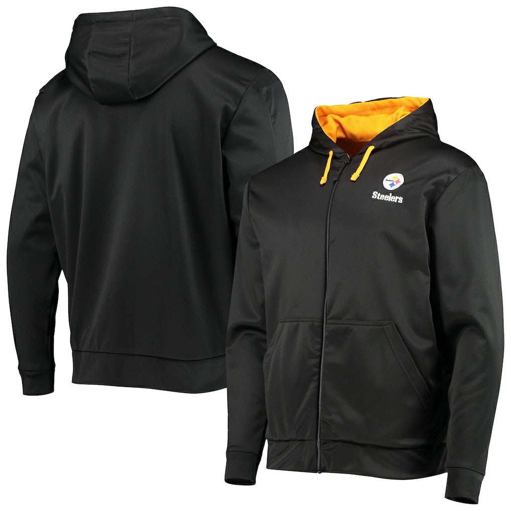 Pittsburgh Steelers Dunbrooke Apprentice Full-Zip Hoodie - Black/Gold Hoodies
