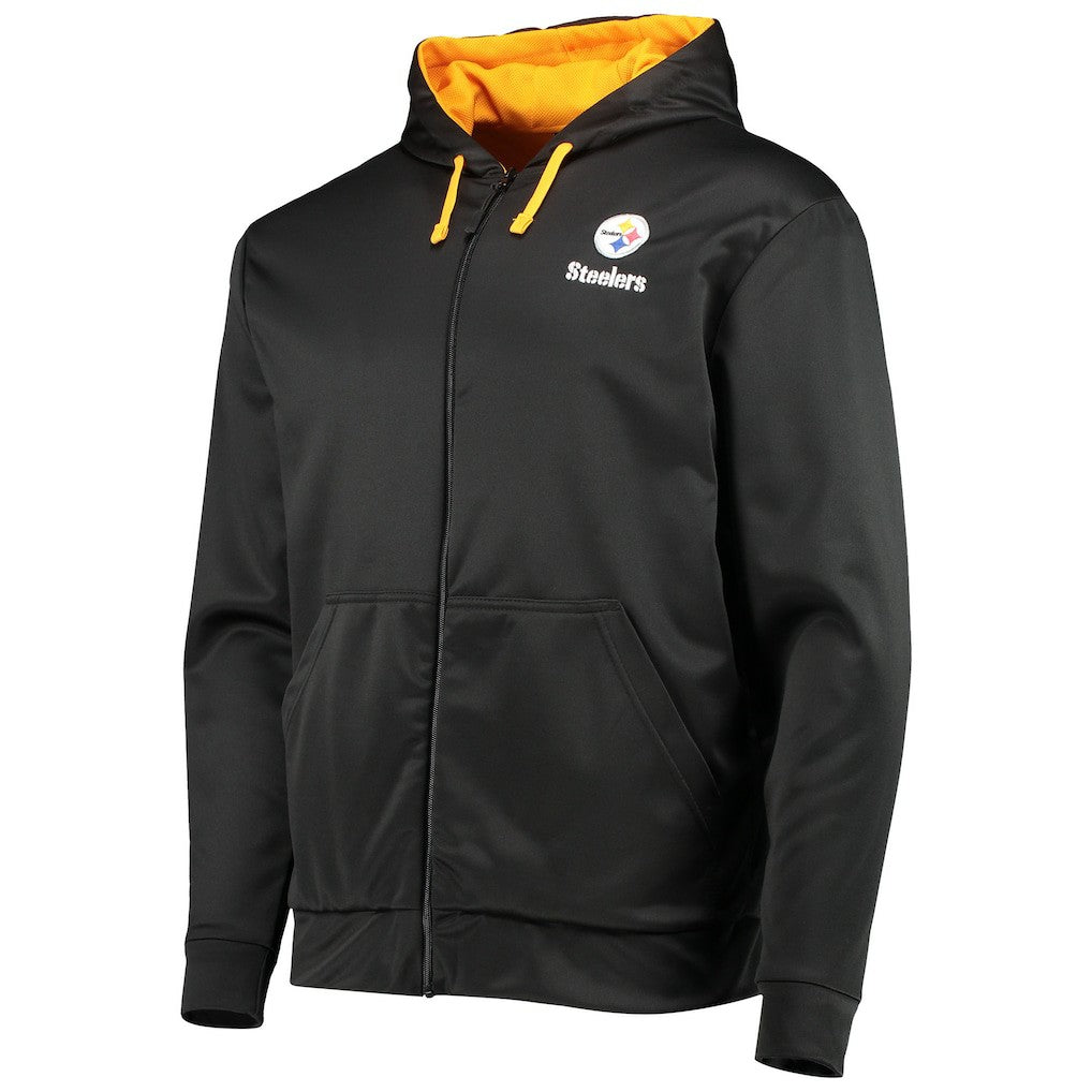 Pittsburgh Steelers Dunbrooke Apprentice Full-Zip Hoodie - Black/Gold Hoodies