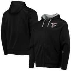Atlanta Falcons Dunbrooke Apprentice Full-Zip Hoodie - Black/Gray Hoodies