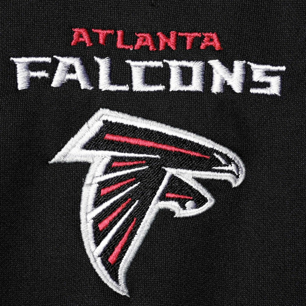 Atlanta Falcons Dunbrooke Apprentice Full-Zip Hoodie - Black/Gray Hoodies