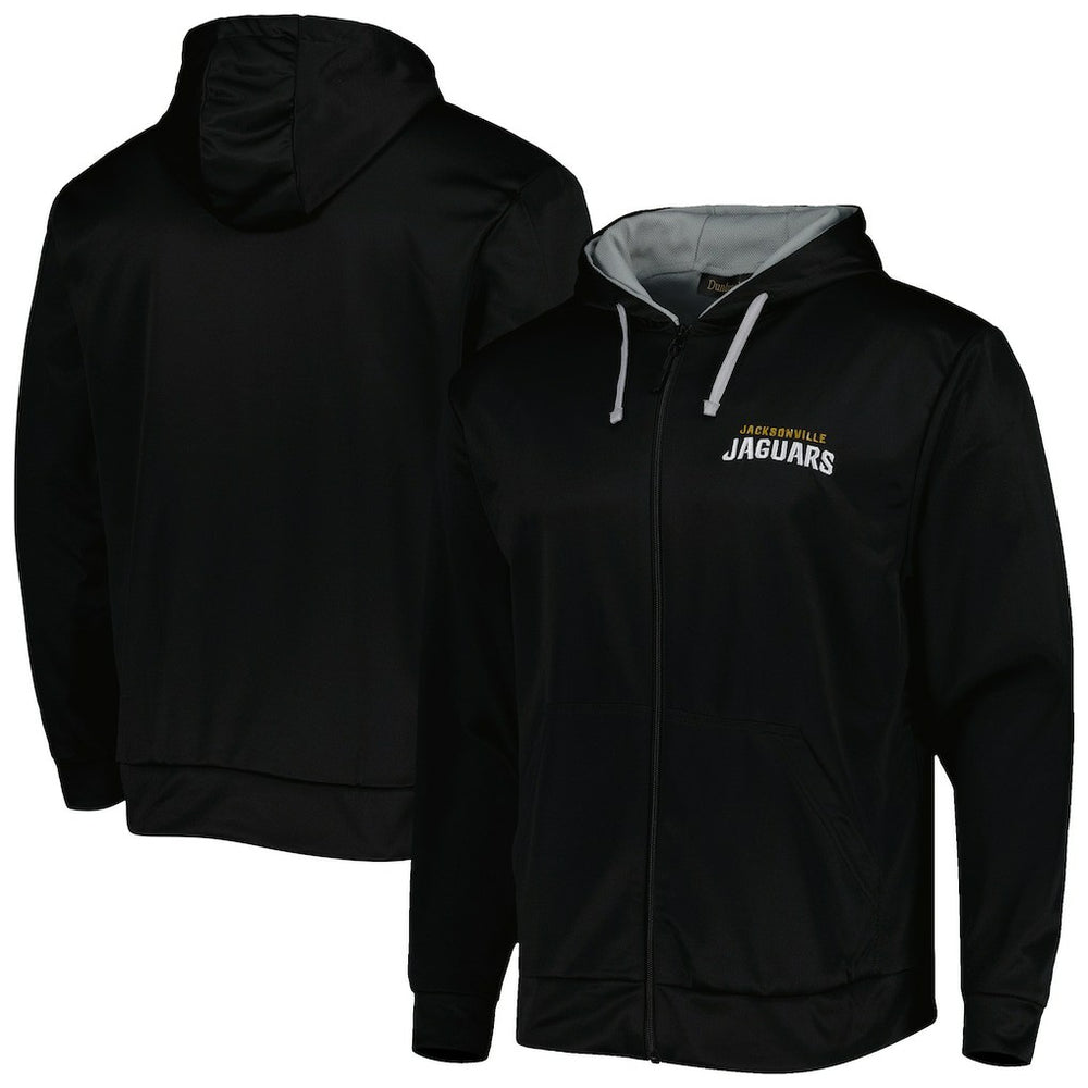 Jacksonville Jaguars Dunbrooke Apprentice Full-Zip Hoodie - Black/Gray Hoodies
