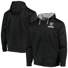 Las Vegas Raiders Dunbrooke Apprentice Full-Zip Hoodie - Black/Gray Hoodies