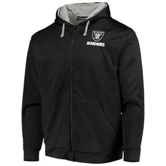 Las Vegas Raiders Dunbrooke Apprentice Full-Zip Hoodie - Black/Gray Hoodies