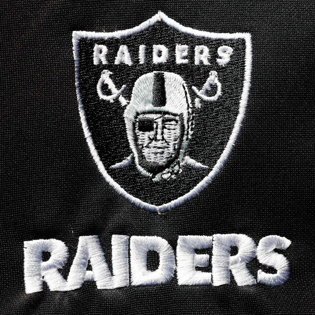Las Vegas Raiders Dunbrooke Apprentice Full-Zip Hoodie - Black/Gray Hoodies