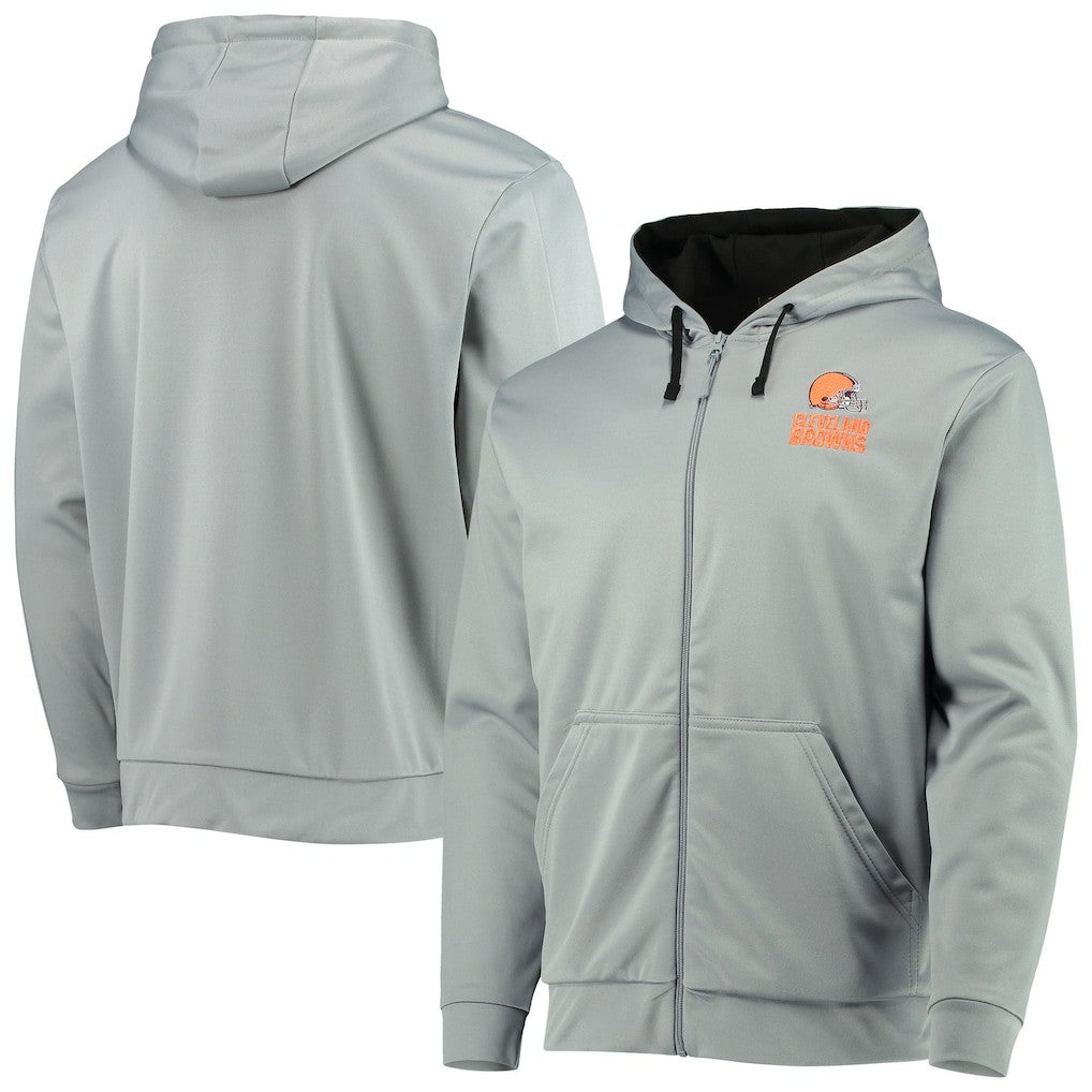 Cleveland Browns Dunbrooke Apprentice Full-Zip Hoodie - Gray/Black Hoodies