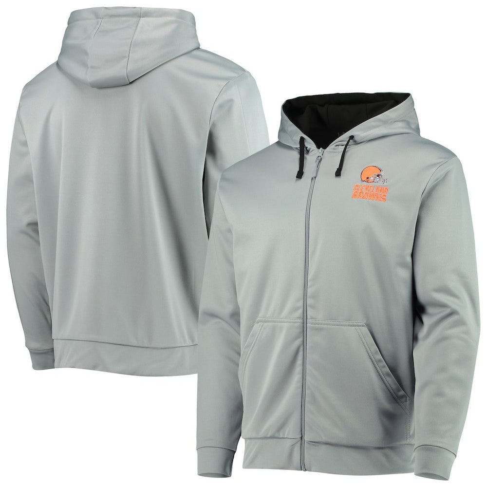 Cleveland Browns Dunbrooke Apprentice Full-Zip Hoodie - Gray/Black Hoodies