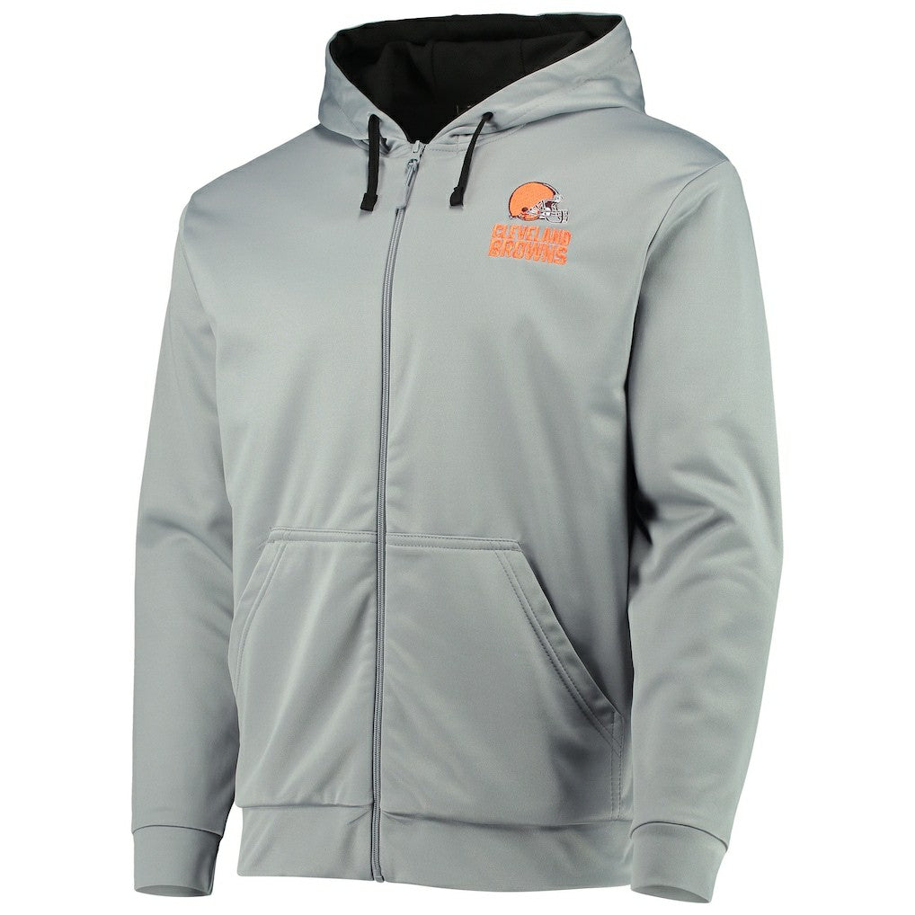 Cleveland Browns Dunbrooke Apprentice Full-Zip Hoodie - Gray/Black Hoodies