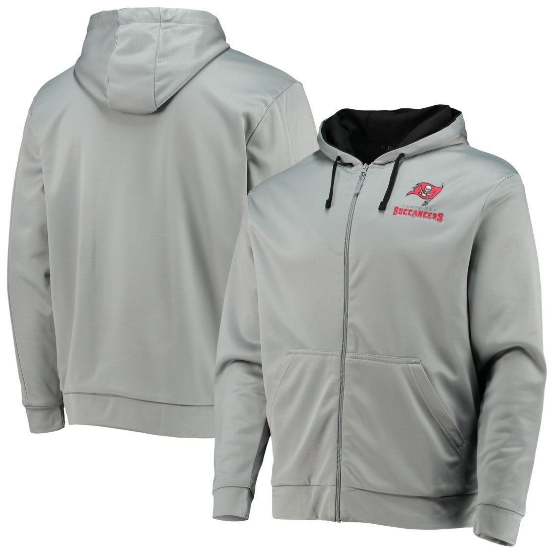 Tampa Bay Buccaneers Dunbrooke Apprentice Full-Zip Hoodie - Gray/Black Hoodies