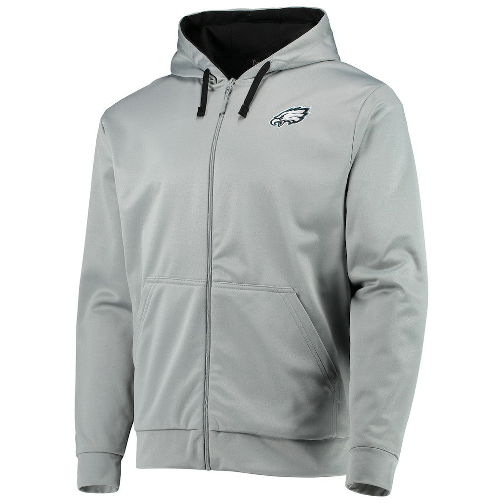 Philadelphia Eagles Dunbrooke Apprentice Full-Zip Hoodie - Gray/Black Hoodies