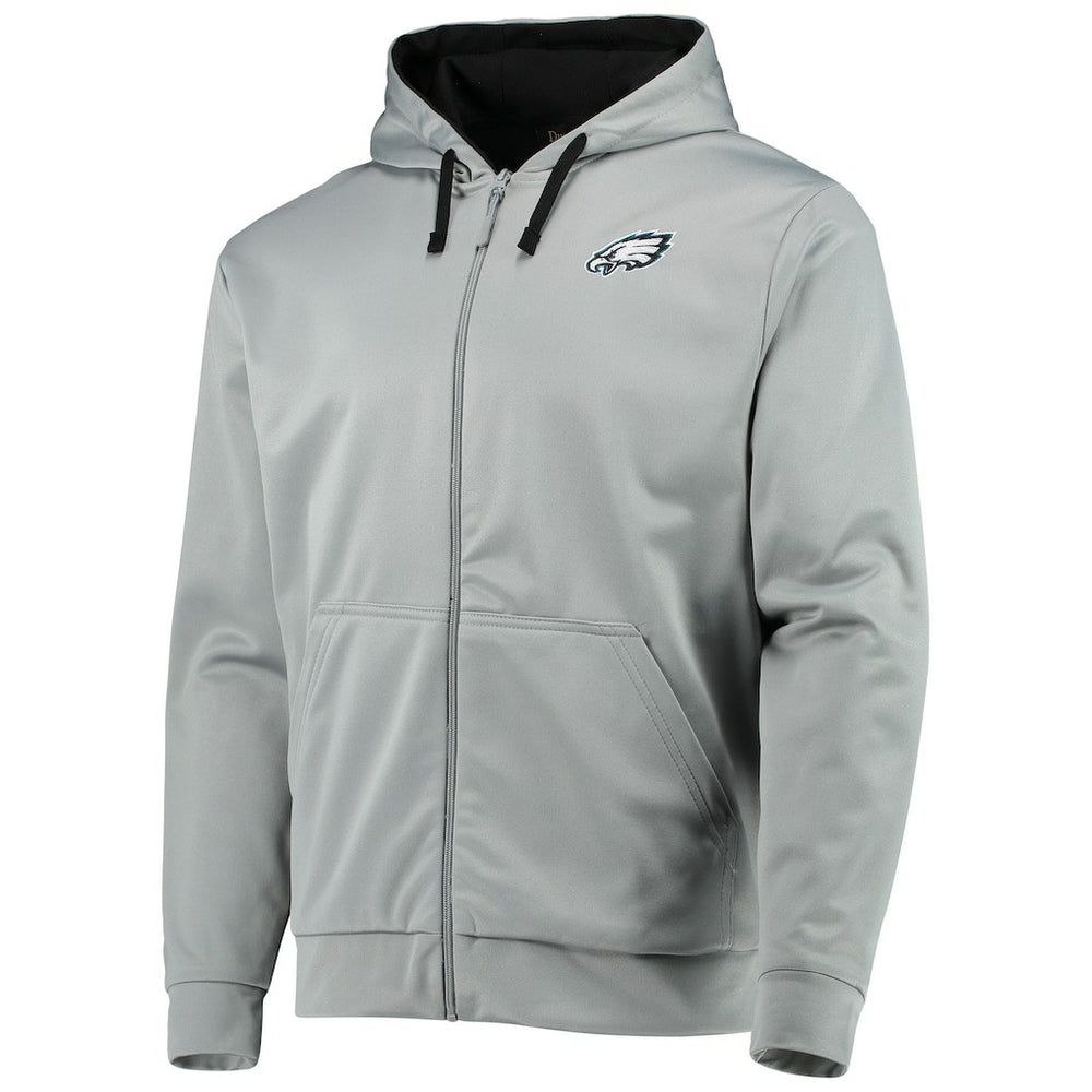 Philadelphia Eagles Dunbrooke Apprentice Full-Zip Hoodie - Gray/Black Hoodies