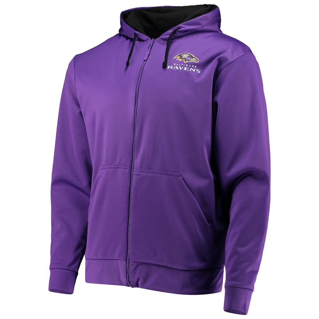 Baltimore Ravens Dunbrooke Apprentice Full-Zip Hoodie - Purple/Black Hoodies