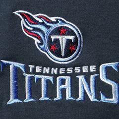 Tennessee Titans Dunbrooke Shag Tri-Blend Full-Zip Raglan Hoodie - Navy Hoodies