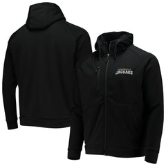 Jacksonville Jaguars Dunbrooke Shag Tri-Blend Full-Zip Raglan Hoodie - Black Hoodies