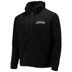 Jacksonville Jaguars Dunbrooke Shag Tri-Blend Full-Zip Raglan Hoodie - Black Hoodies
