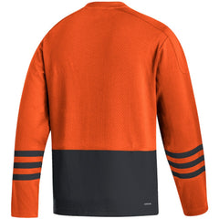 Philadelphia Flyers adidas Logo AEROREADY Pullover Sweater - Orange | US 4259628