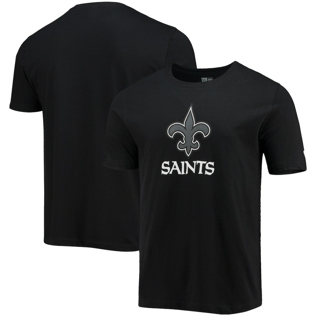 New Orleans Saints New Era Team Logo T-Shirt - Black T-shirts