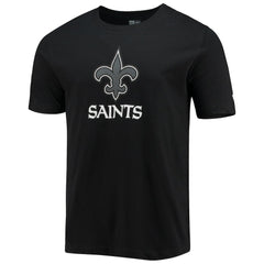 New Orleans Saints New Era Team Logo T-Shirt - Black T-shirts
