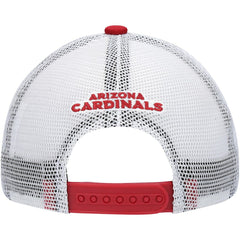 Arizona Cardinals Youth Core Lockup Adjustable Hat - Cardinal/White Hats