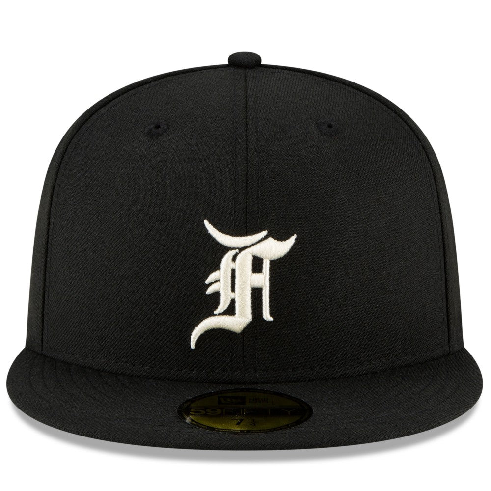 MLB New Era Fear of God Essentials 59FIFTY Fitted Hat - Black Hats