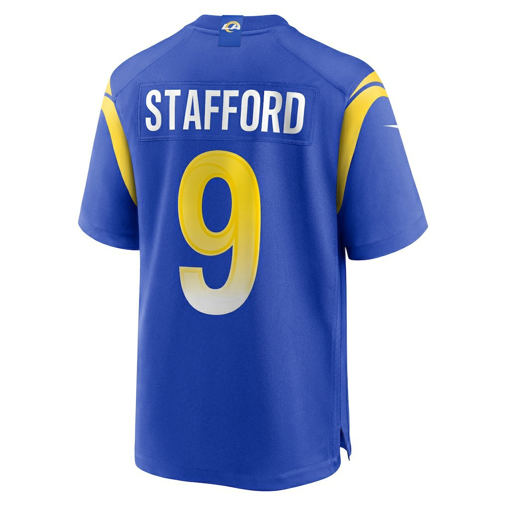 Matthew Stafford Los Angeles Rams Game Jersey - Royal Jerseys