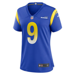 Matthew Stafford Los Angeles Rams Women's Game Jersey - Royal Jerseys